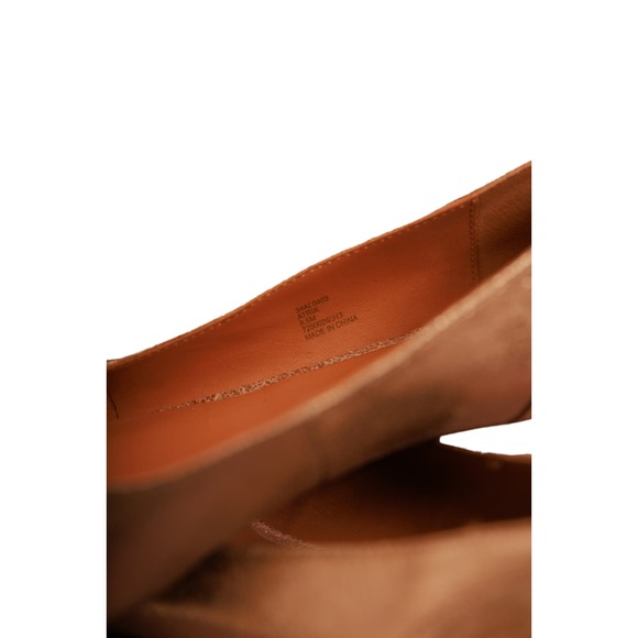Aerin Atria gold flats size 8.5 M pointed toe cut-outs - Picture 5 of 6